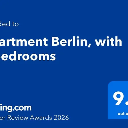 Apartment Berlin, With 3 Bedrooms